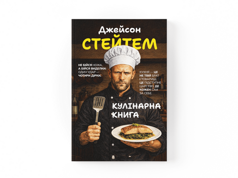 Кулінарна книга Джейсона Стейтема. Кухня &mdash; це підступне царство де кожен сам за себе dk001 фото